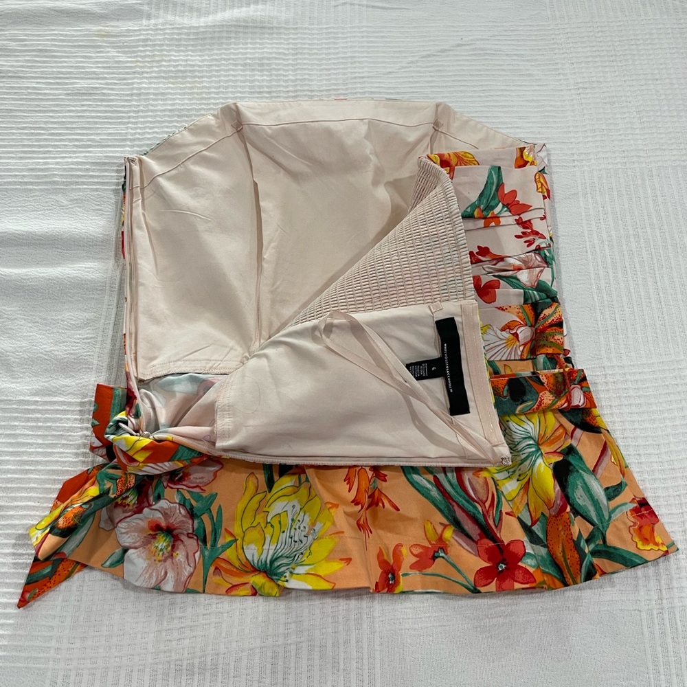 White House Black Market colorful tube top - Picture 4 of 7